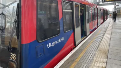 A DLR train