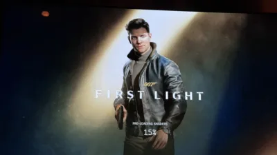 007 First Light launch screen. It’s pre-loading shaders.