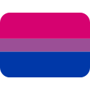 Emoji flag_bisexual