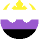 Emoji enby_rebel