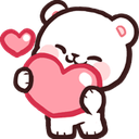 Emoji bear_love