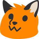 Emoji blobfox