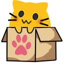 Emoji blobCat_in_box