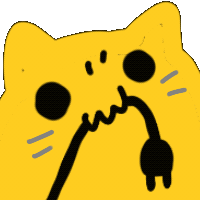 Emoji blobCat_nom_wire