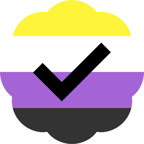 Emoji verified_nonbinary