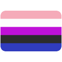 Emoji genderfluid_flag