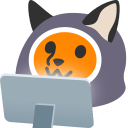Emoji blobfoxblanketmonitor