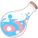 Emoji transgender_pride_potion