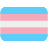 Emoji TransPrideFlag