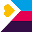 Emoji polyamory_flag