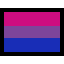 Emoji flag_bisexual