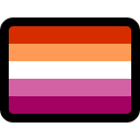 Emoji flag_lesbian
