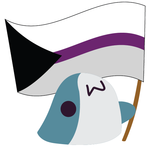Emoji Blobhaj_Flag_Demisexual
