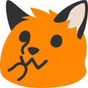 Emoji blobfox3c