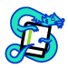 Emoji bookwyrm