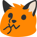 Emoji blobfox3c