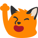 Emoji blobfoxwave