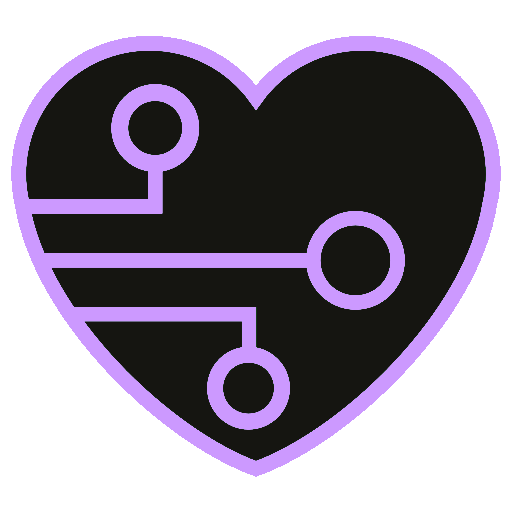 Emoji cyber_heart_purple