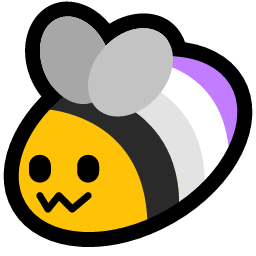 Emoji blobbee_flag_ace