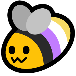 Emoji blobbee_flag_nb
