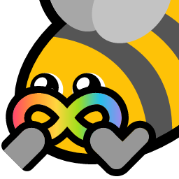 Emoji blobbee_neurodiverse