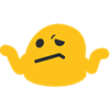 Emoji blobshrug