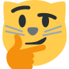Emoji catthink