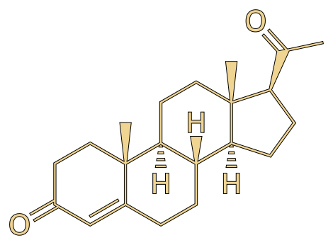 Emoji chemical-progesterone