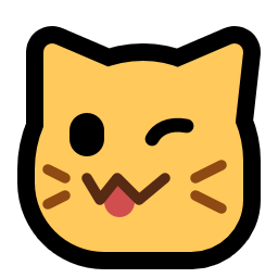 Emoji neocat_wink_blep