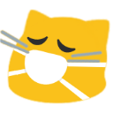 Emoji blobcatsick