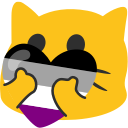 Emoji QueerCatHeart_Ace