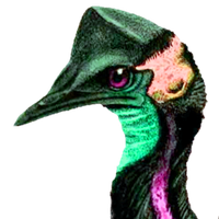 Emoji cassowary