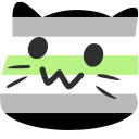 Emoji QueerCat_Agender