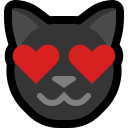 Emoji cat_heart_eyes