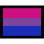 Emoji flag_bisexual