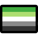 Emoji aromantic_flag