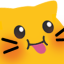 Emoji blobcat_blep
