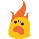 Emoji blobonfire