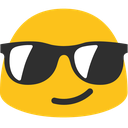 Emoji blobsunglasses