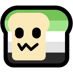Emoji neobread_flag_aro