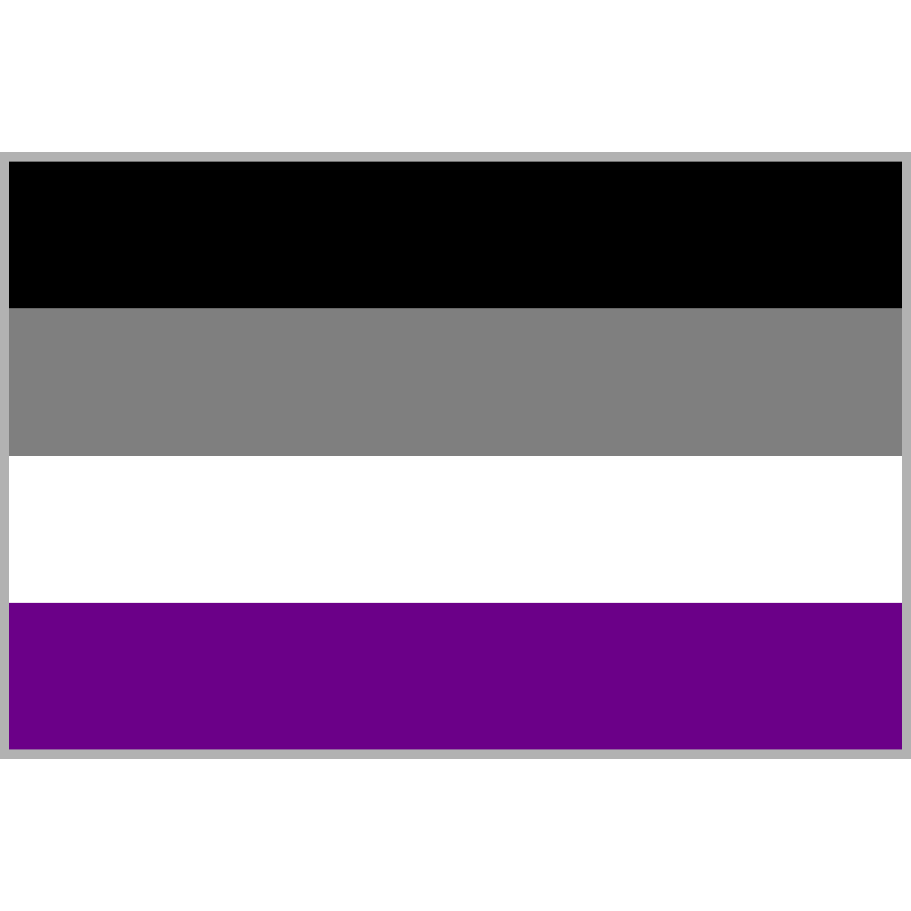 Emoji asexual_flag