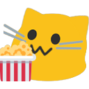 Emoji blobcatpopcorn