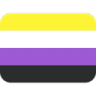 Emoji nonbinary_flag