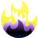 Emoji Fire_Enby