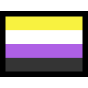 Emoji flag_nonbinary