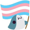Emoji Blobhaj_Flag_Transgender