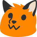 Emoji blobfox