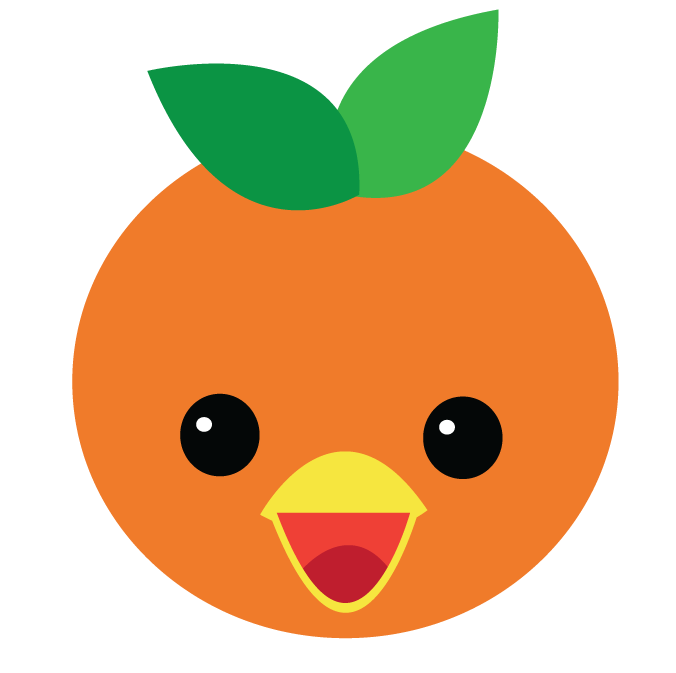 Emoji orange_bird