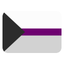 Emoji demisexual_flag